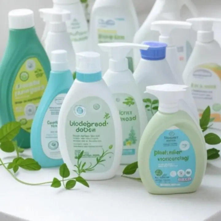 Ekologiczne środki do prania używane w pralni PureWashFlow