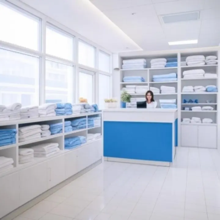 Czyste, świeże pranie w profesjonalnej pralni PureWashFlow